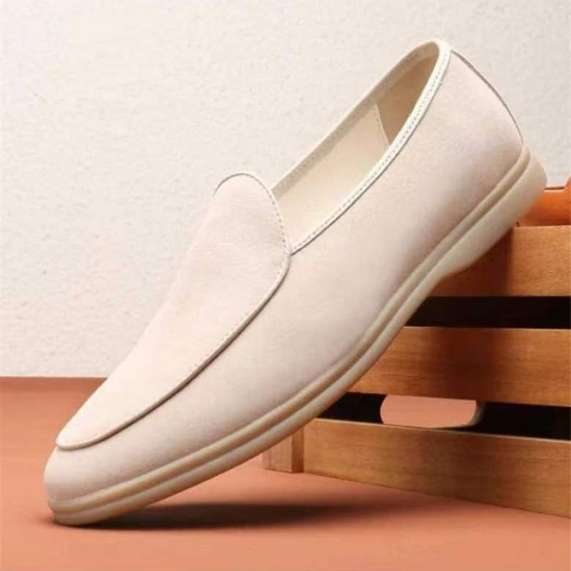 Summer New Men's Versatile Casual Flat Shoes Slip-on