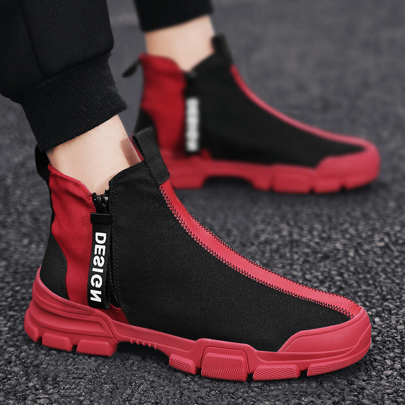 Fashion Athletic High Top Outdoor Gym Sneakers