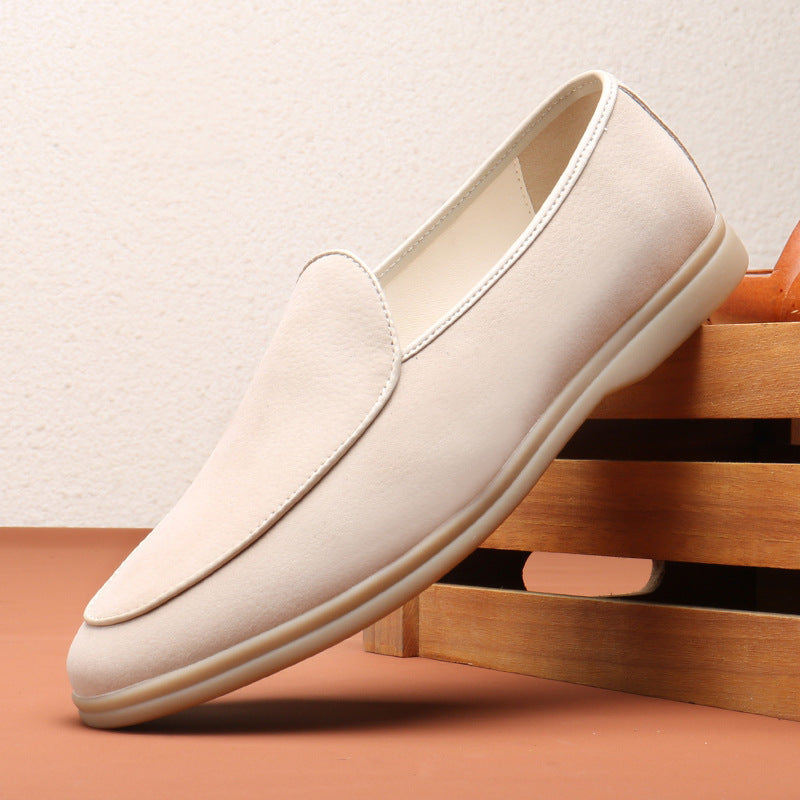 Summer New Men's Versatile Casual Flat Shoes Slip-on