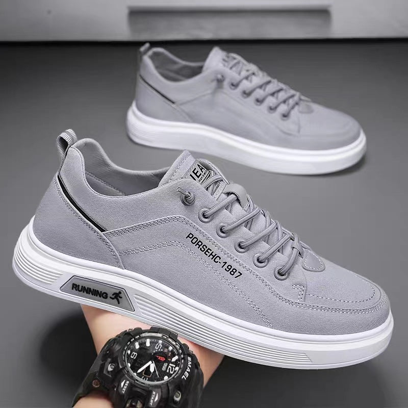 Fashion Canvas Flats Shoes Casual Sneakers For Men